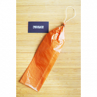 Карман для колбасы фиброуз., лосось, калибр 60 мм, длина 31 см, клипса с петлей
