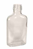 Бутылка "фляжка", 0,1 л.